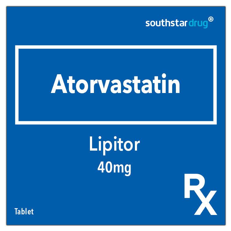 Rx: Lipitor 40mg Tablet - Southstar Drug