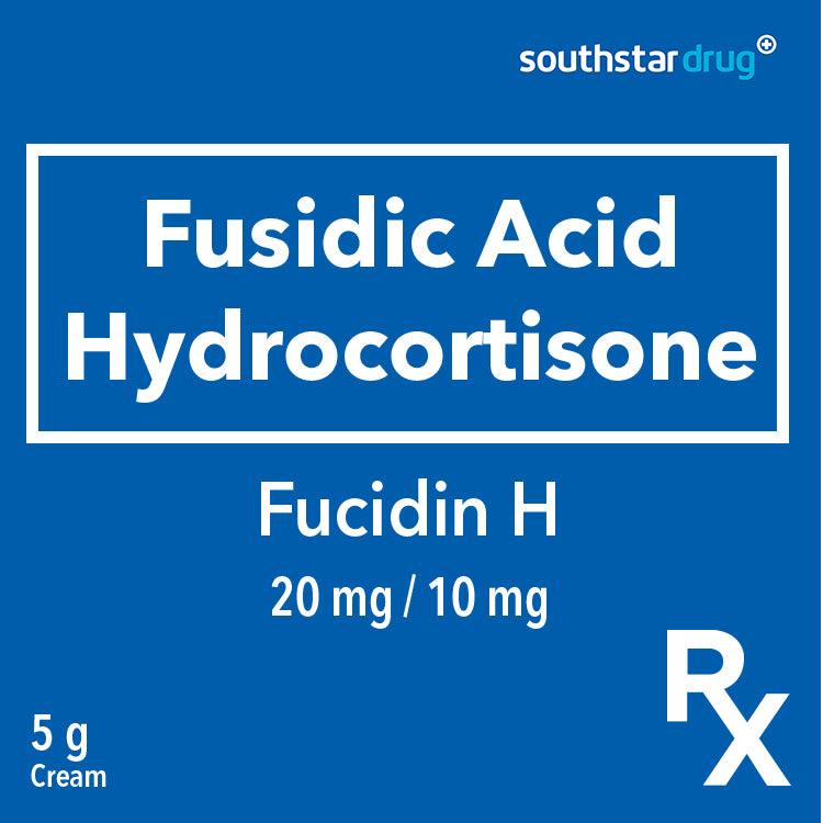 Rx: Fucidin - H 20mg / 10mg 5 g Cream - Southstar Drug