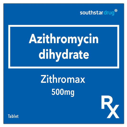 Rx: Zithromax 500mg Tablet - Southstar Drug