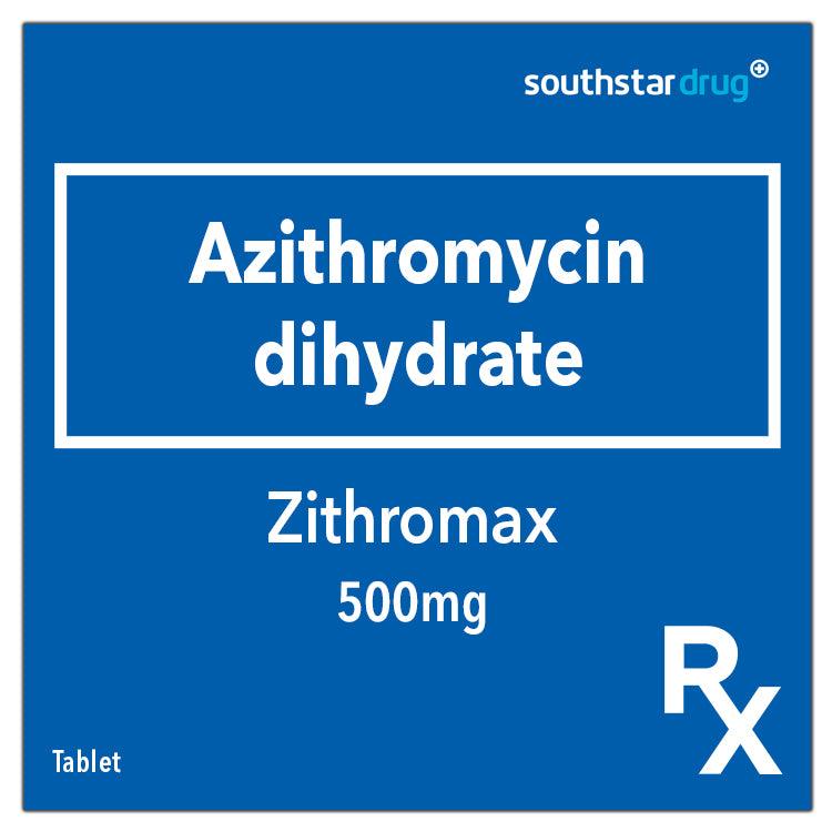 Rx: Zithromax 500mg Tablet
