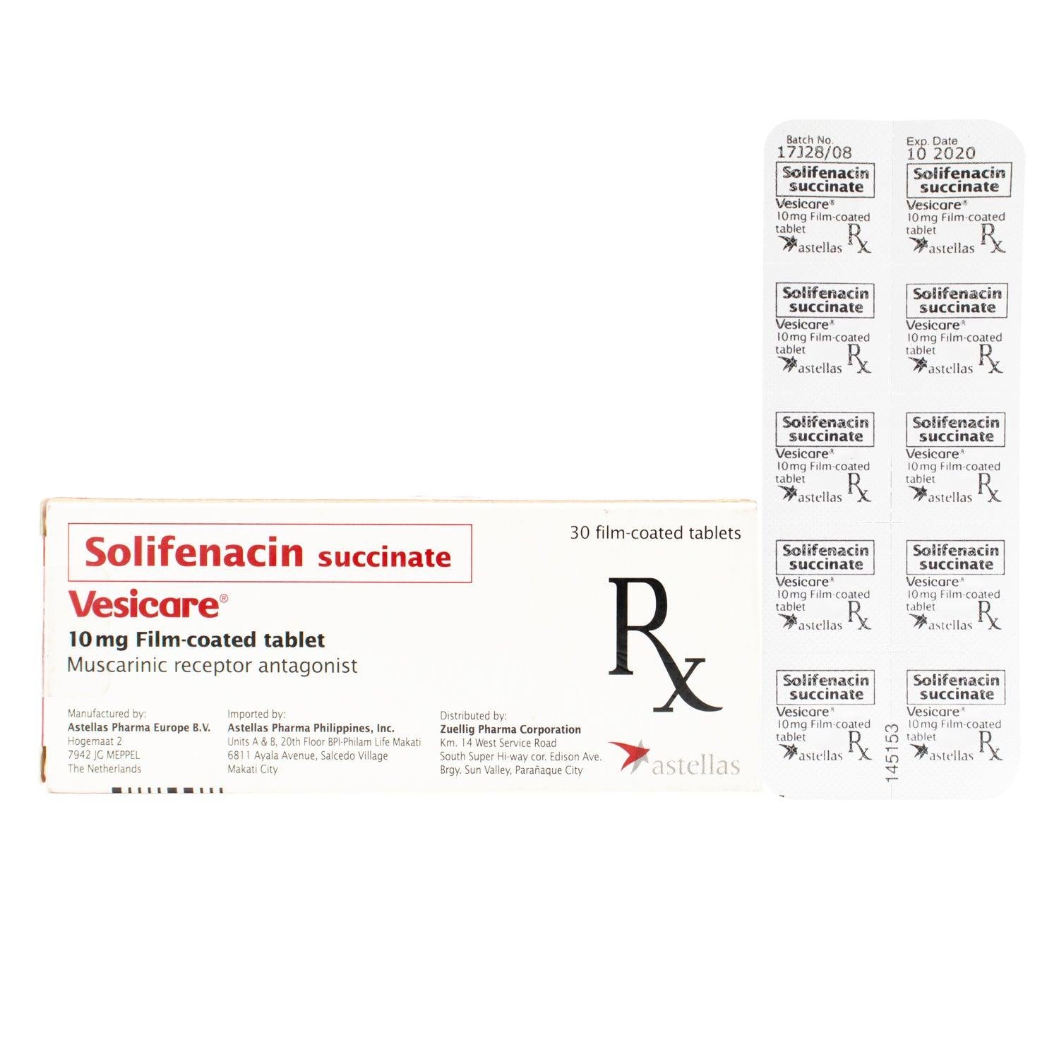 Rx: Vesicare 10mg Tablet - Southstar Drug