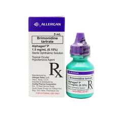 Rx: Alphagan 1.5mg /ml (0.15%) 5ml Opthalmic Solution - Southstar Drug
