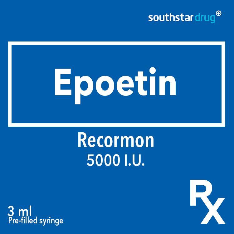 Rx: Recormon 5000 I.U. 3ml - Southstar Drug