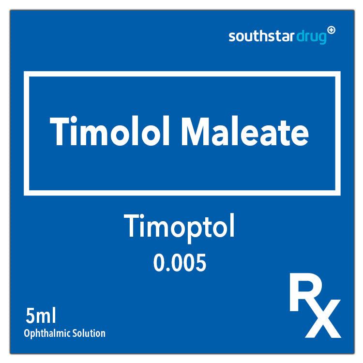 Rx: Timoptol 0.005 5ml Opthalmic Solution - Southstar Drug