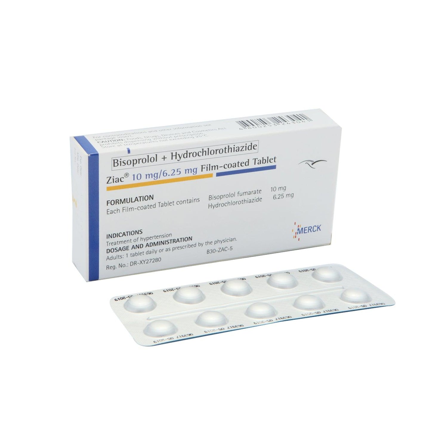 Rx: Ziac 10mg / 6.25mg Tablet - Southstar Drug