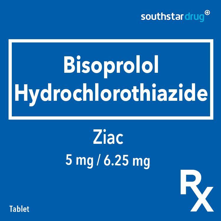 Rx: Ziac 5mg / 6.25mg Tablet - Southstar Drug