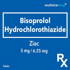 Rx: Ziac 5 mg / 6.25 mg Tablet - Southstar Drug
