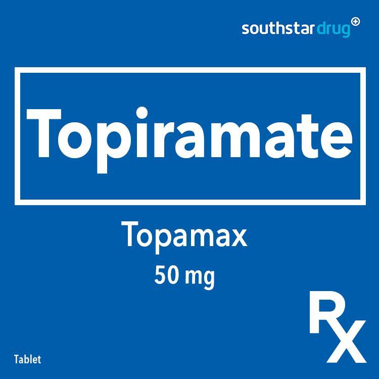 Rx: Topamax 50mg Tablet - Southstar Drug