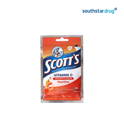 Scott's Pastilles Kids Vitamin C Orange Pastilles - 15s - Southstar Drug