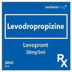 Rx: Levopront 30mg / 5ml 60ml Syrup