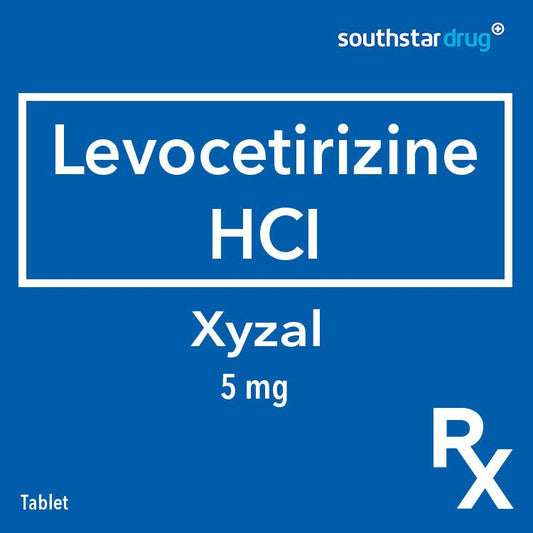 Rx: Xyzal 5mg Tablet - Southstar Drug