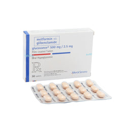 Rx: Glucovance 500 mg / 2.5 mg Tablet - Southstar Drug