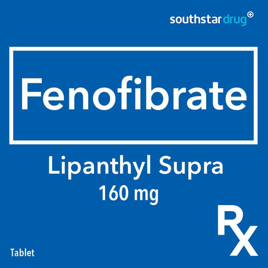 Rx: Lipanthyl Supra 160mg Tablet - Southstar Drug