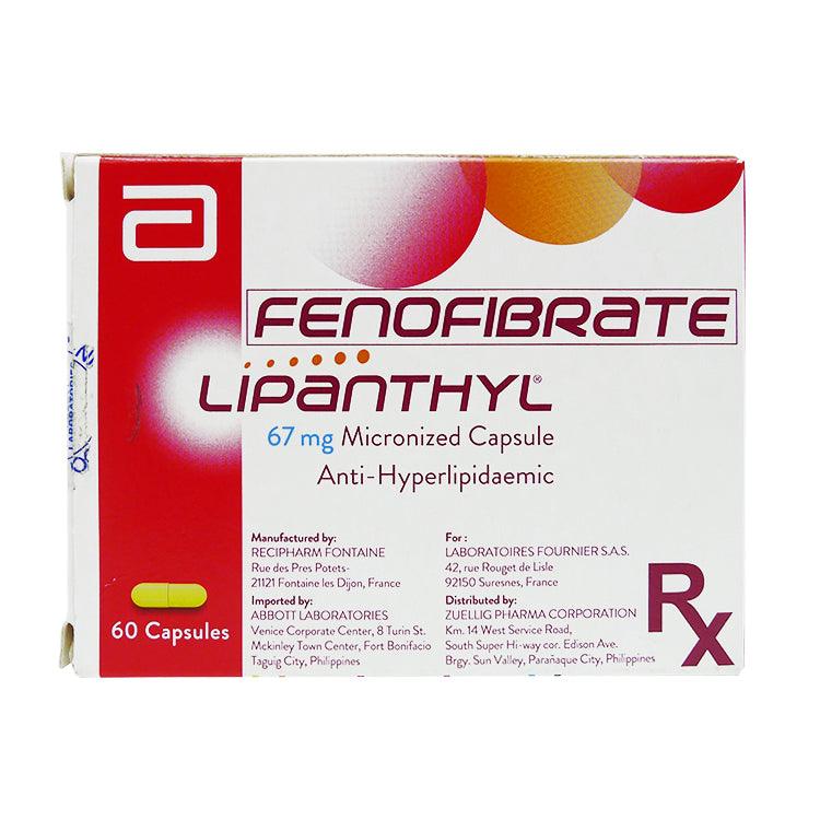 Rx: Lipanthyl 67mg Capsule - Southstar Drug