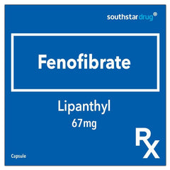 Rx: Lipanthyl 67mg Capsule - Southstar Drug