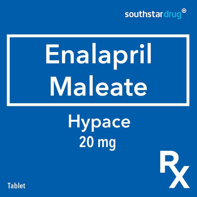 Buy Rx: Hypace 20 mg Tablet Online | Southstar Drug