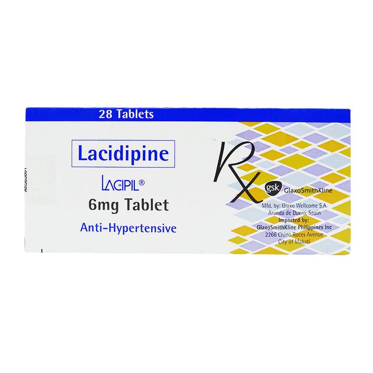 Rx: Lacipil 6mg Tablet - Southstar Drug