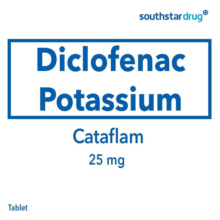 Cataflam 25mg Tablet - 20s - Southstar Drug