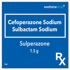 Rx: Sulperazone 1.5 g Vial - Southstar Drug