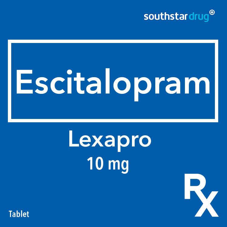 Rx: Lexapro 10mg Tablet - Southstar Drug