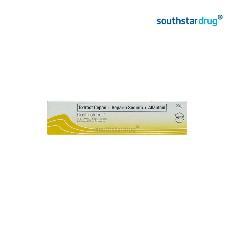 Contractubex 1g/10g/5000IU/100g 20g Gel - Southstar Drug