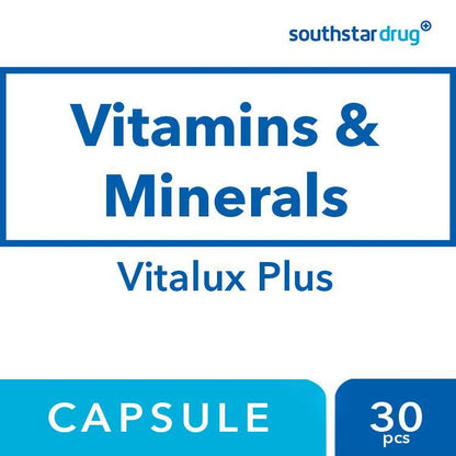 Vitalux Plus Capsule - 30s - Southstar Drug