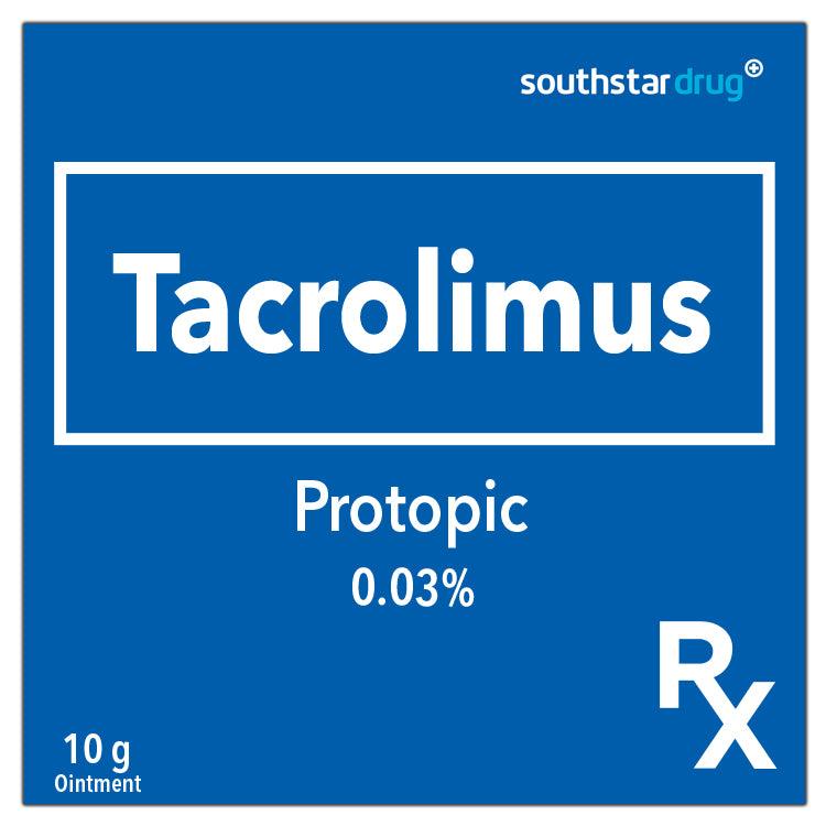 Rx: Protopic 0.03% Ointment 10g - Southstar Drug