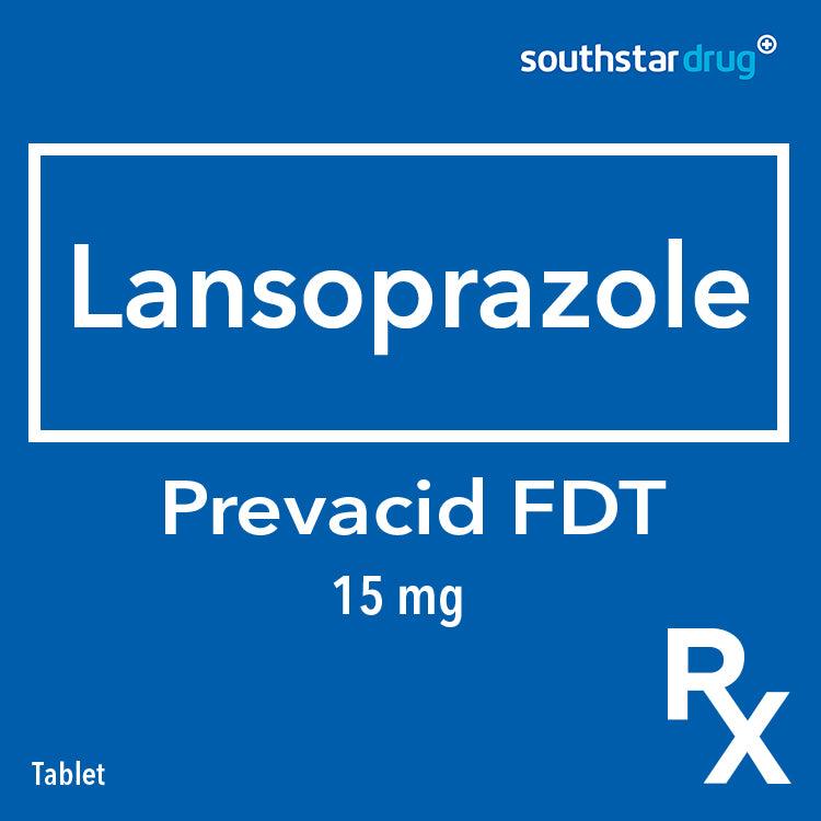 Rx: Prevacid FDT 15 mg Tablet - Southstar Drug