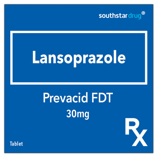 Rx: Prevacid Fdt 30mg Tablet