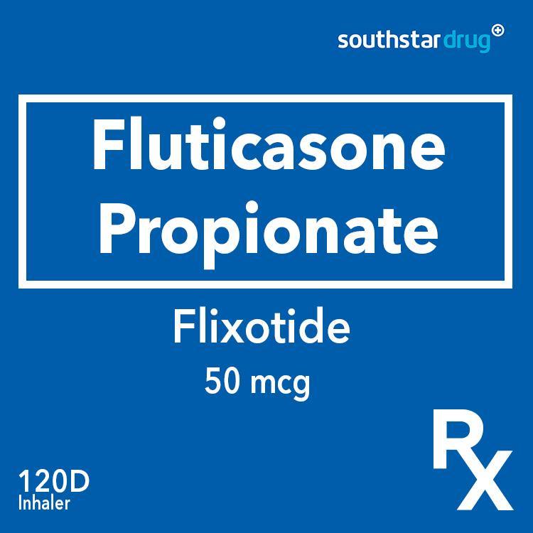 Rx: Flixotide Non - CFC 50mcg 120 Doses Inhaler - Southstar Drug