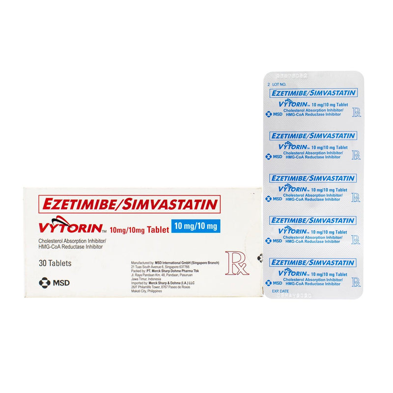 Rx: Vytorin 10mg / 10mg Tablet - Southstar Drug