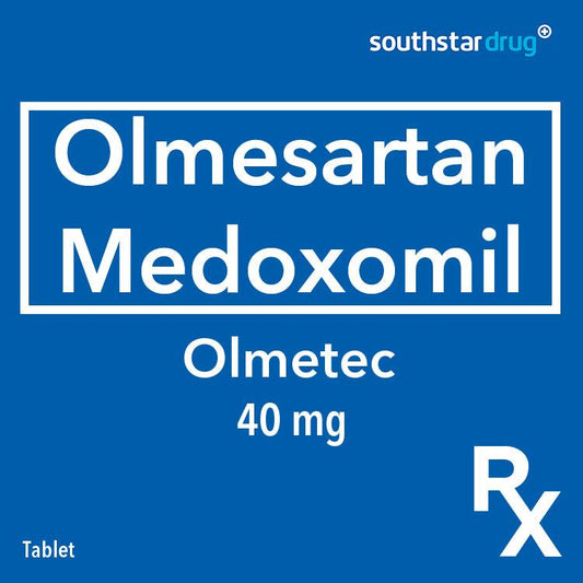 Rx: Olmetec 40mg Tablet - Southstar Drug