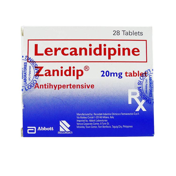 Rx: Zanidip 20mg Tablet - Southstar Drug