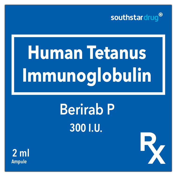 Rx: Berirab P 300 I.U. 2ml Ampule - Southstar Drug