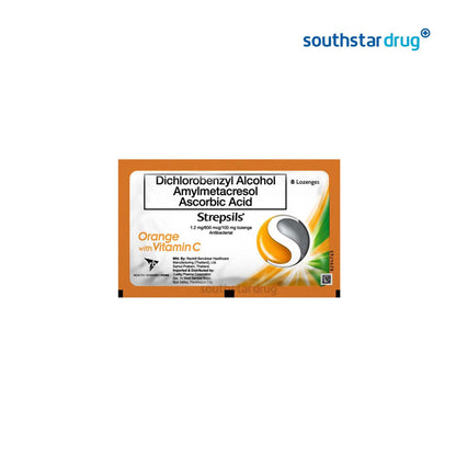 Strepsils Orange-Flavored Lozenges - Southstar Drug