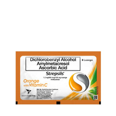 Strepsils Orange Flavored Lozenges - Southstar Drug