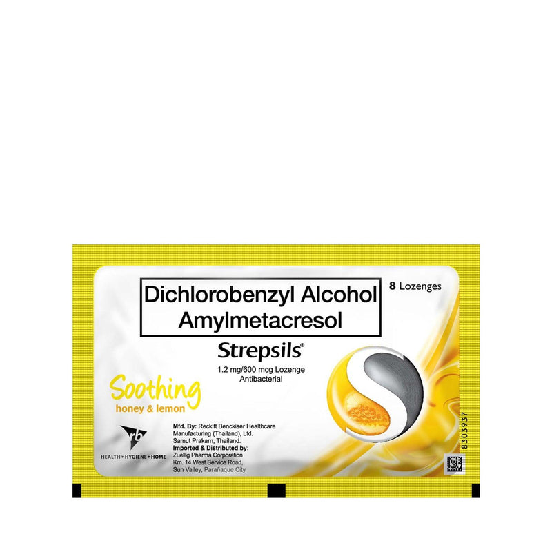 Strepsils Honey and Lemon Flavor Lozenges - Southstar Drug
