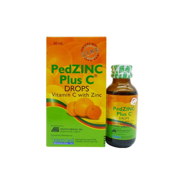 PedZINC Plus C 100mg 30ml Oral Drops - Southstar Drug