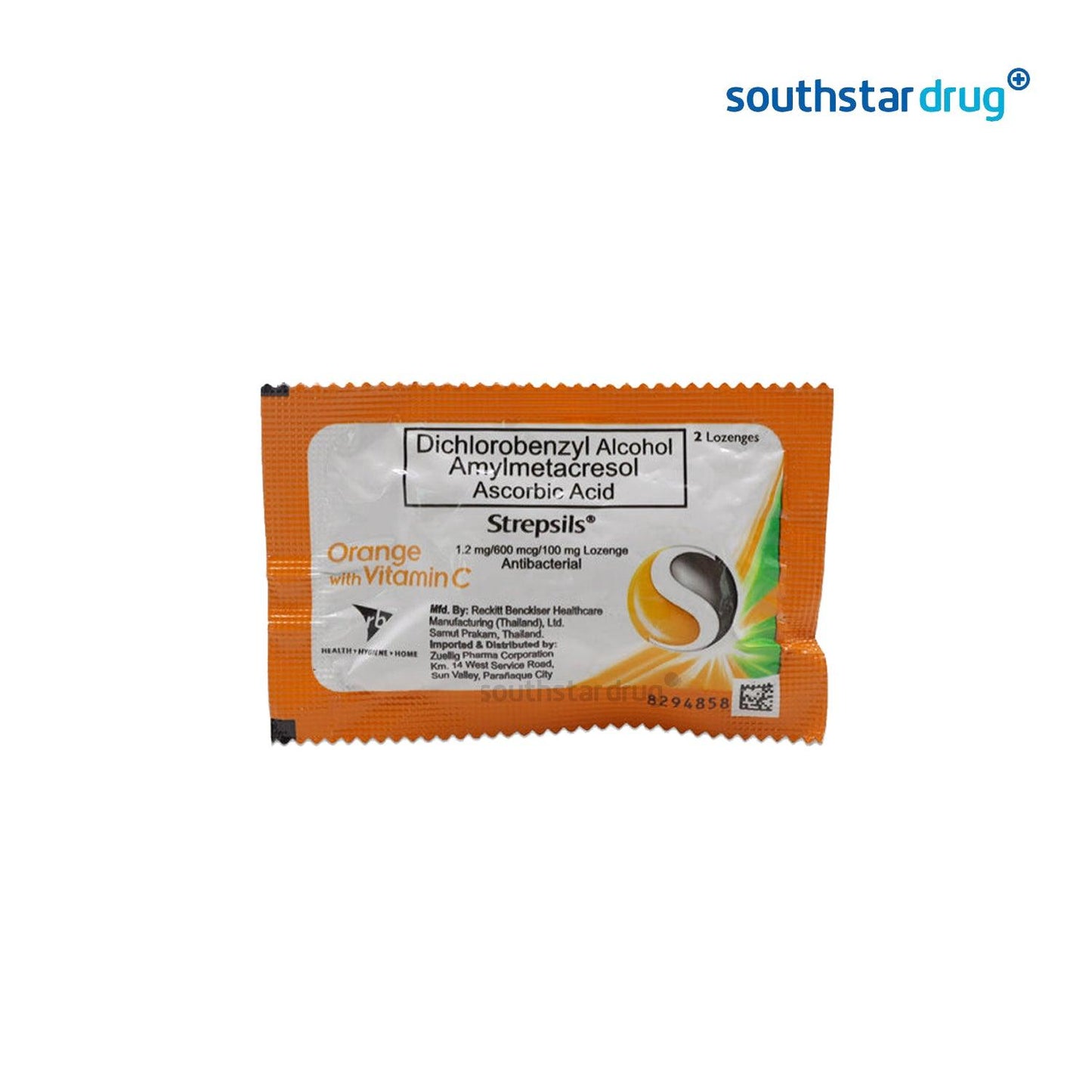 Strepsils Orange Lozenges - Southstar Drug