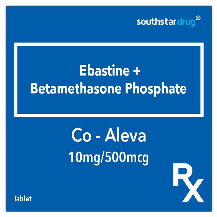 Rx: Co - Aleva 10mg / 500mcg Tablet - Southstar Drug