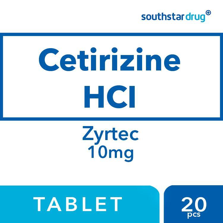 Zyrtec 10mg Tablet - 20s - Southstar Drug