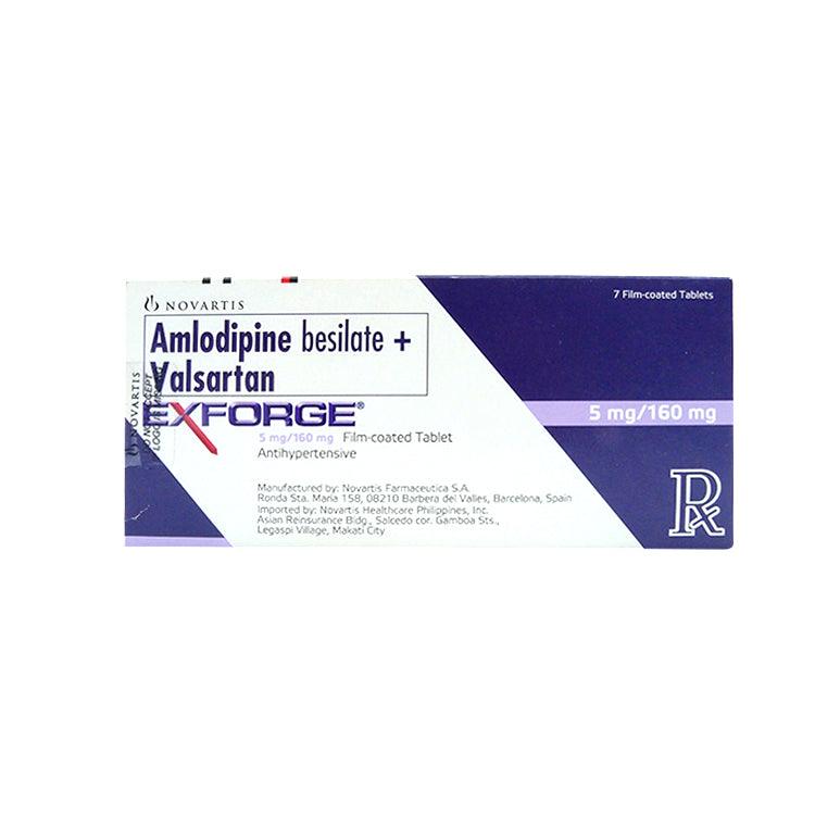 Rx: Exforge 5mg / 160mg Tablet - Southstar Drug