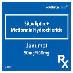 Rx: Janumet 50mg / 500mg Tablet - Southstar Drug