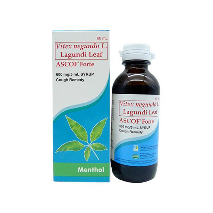 Ascof Forte Menthol 600mg/5ml 60ml Syrup - Southstar Drug