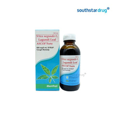 Ascof Forte Menthol 600mg/5ml 120ml Syrup - Southstar Drug