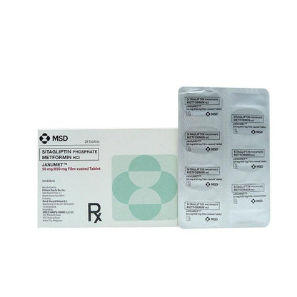 Rx: Janumet 50mg / 850mg Tablet - Southstar Drug