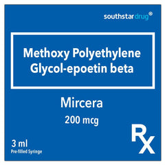 Rx: Mircera 200mcg 3ml - Southstar Drug