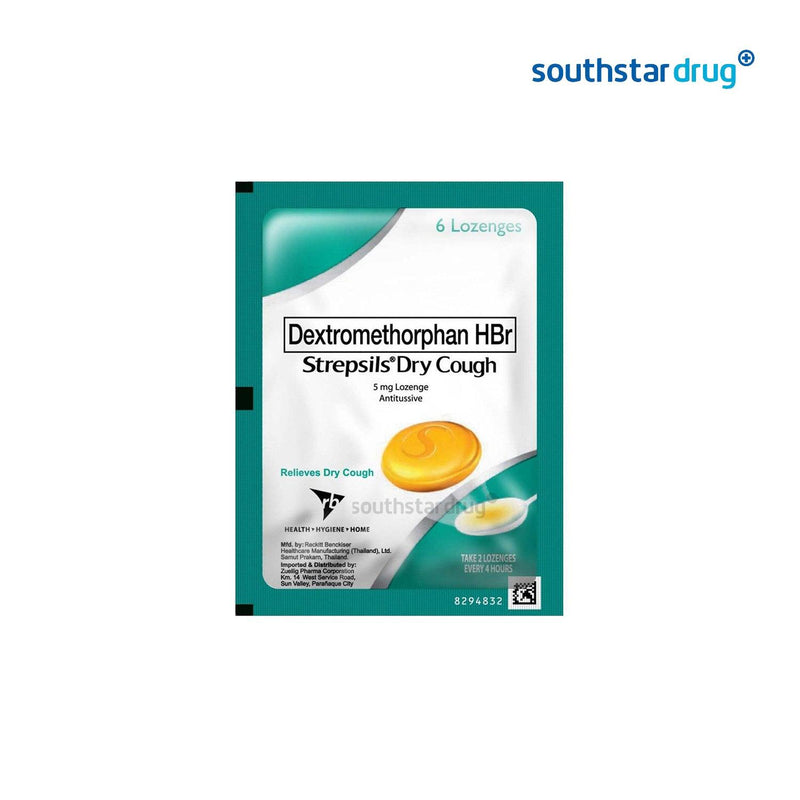 Strepsils Dry Cough Lozenge - 6s - Southstar Drug