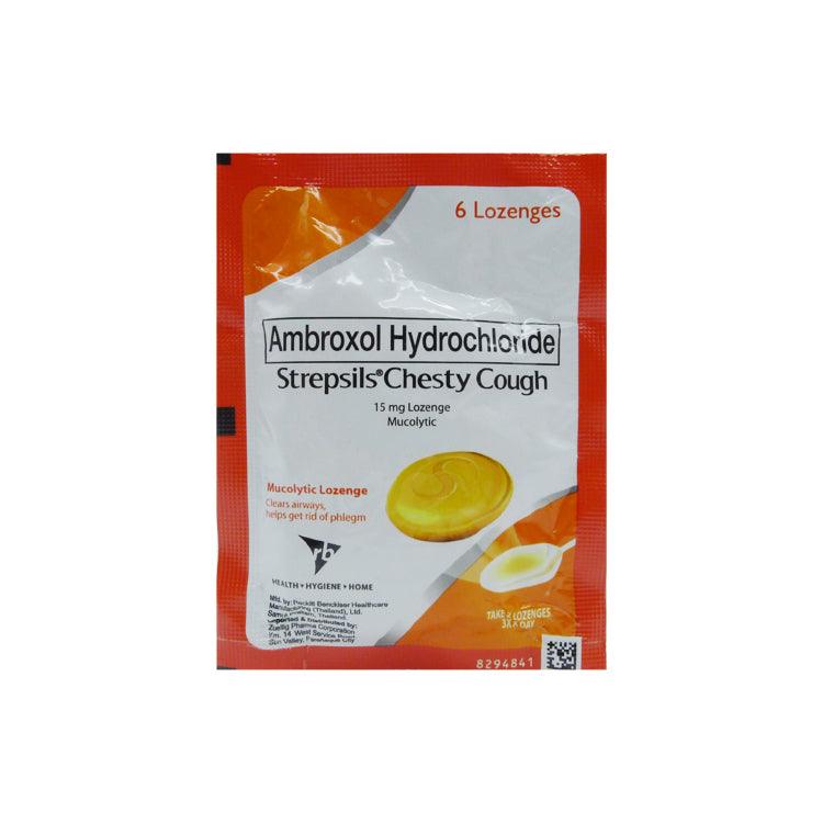 Strepsils Chesty Cough Foil 15mg Lozenge - Southstar Drug