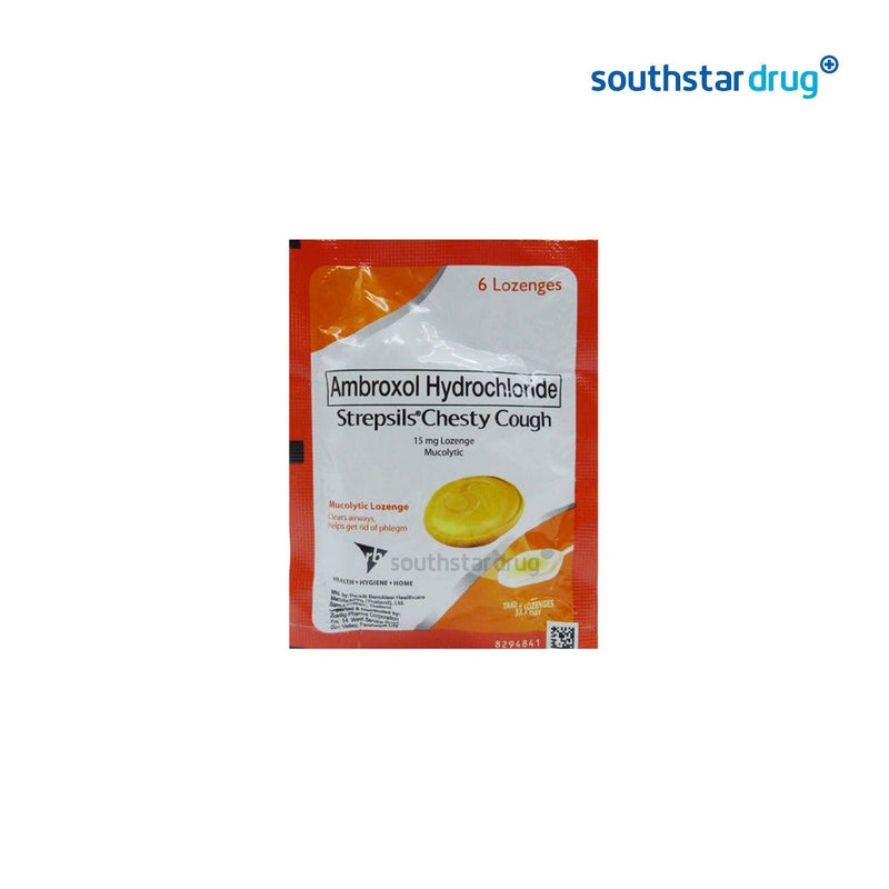 Strepsils Chesty Cough Foil 15mg Lozenge - Southstar Drug